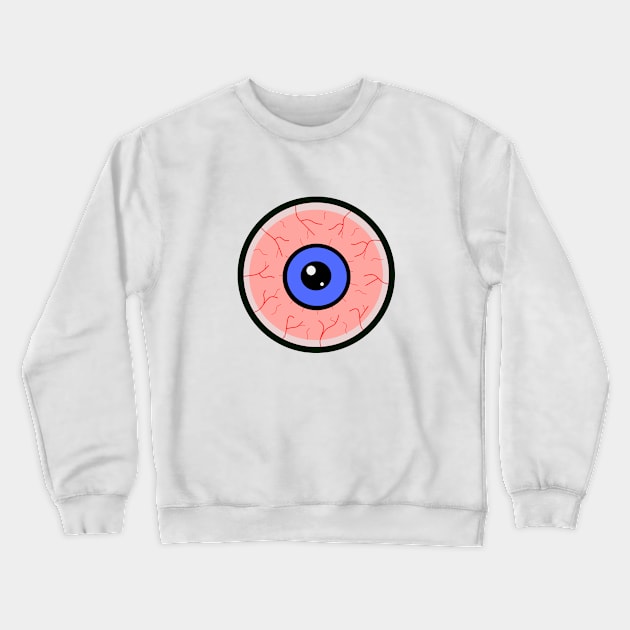 Bloodshot Eye Crewneck Sweatshirt by SartorisArt1